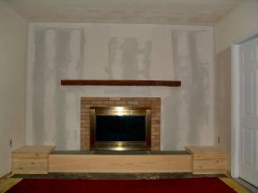 fireplace refacing