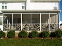 screened-in porch